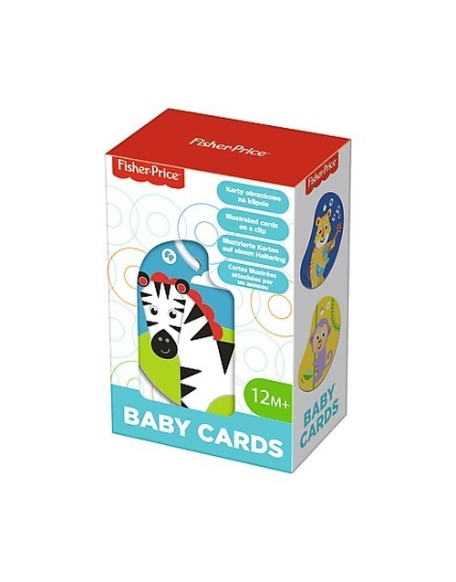 Karty obrazkowe na klipsie Baby Cards Zwierzęta (01673)