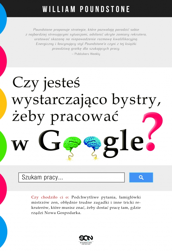 Czy jesteś wystarczająco bystry, żeby pracować w Google?