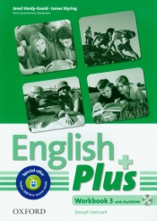 English Plus 3 Workbook z płytą CD - Hardy-Gould Janet, Styring James, Gąsiorkiewicz-Kozłowska Ilona