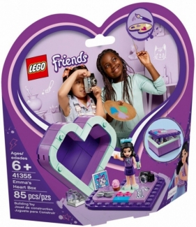 Lego Friends: Pudełko w kształcie serca Emmy (41355)