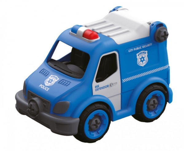 Samochód Policja do skręcania RC (02700)
