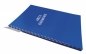 Teczka do akt osobowych Warta ABCD zadrukowana A4 - niebieski 250 g 230 mm x 310 mm (1824-339-079)