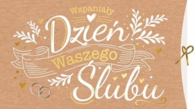 Karnet KPE-0150 Ślub