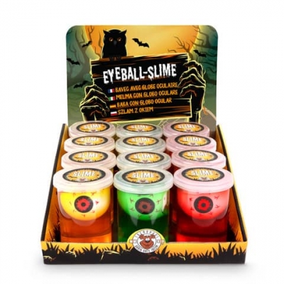Slime z okiem świecący w ciemności Zombie Zone 1szt.mix