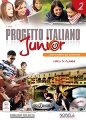Progetto Italiano Junior 2 Podręcznik + CD - Marin Telis