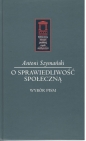 O sprawiedliwość społeczną - Antoni Szymański