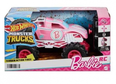 Hot Wheels Monster Truck R/C Barbie 1:24