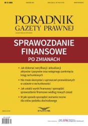 Sprawozdanie finansowe po zmianach
