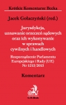 Jurysdykcja uznawanie orzeczeń sądowych oraz ich wykonywanie w sprawach