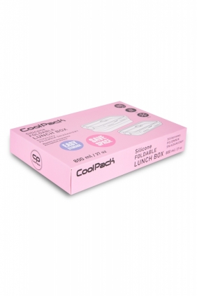 Coolpack, Śniadaniówka silikonowa 800 ml Pastel - Powder Pink (Z12647)