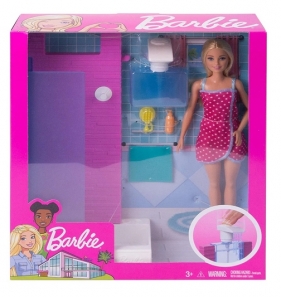 Barbie lalka w łazience DVX51