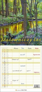 Kalendarz 2022 Wielopl. - Malowniczy las PP