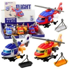 Helikopter ratunkowy z napędem + akcesoria MIX