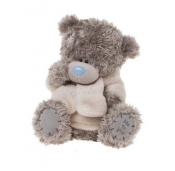 Miś 30 cm w futrzanym swetrze - <br />