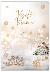 Karnet Wesołych Świąt - Vesele Vanoce Cestina