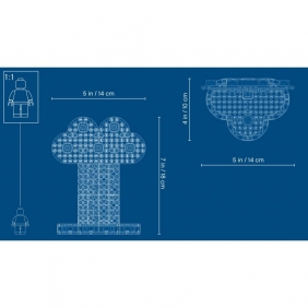 Lego DOTS: Tęczowy stojak na biżuterie (41905)