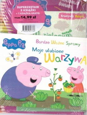 Zestaw 3 książeczek: Świnka Peppa - Opracowanie zbiorowe