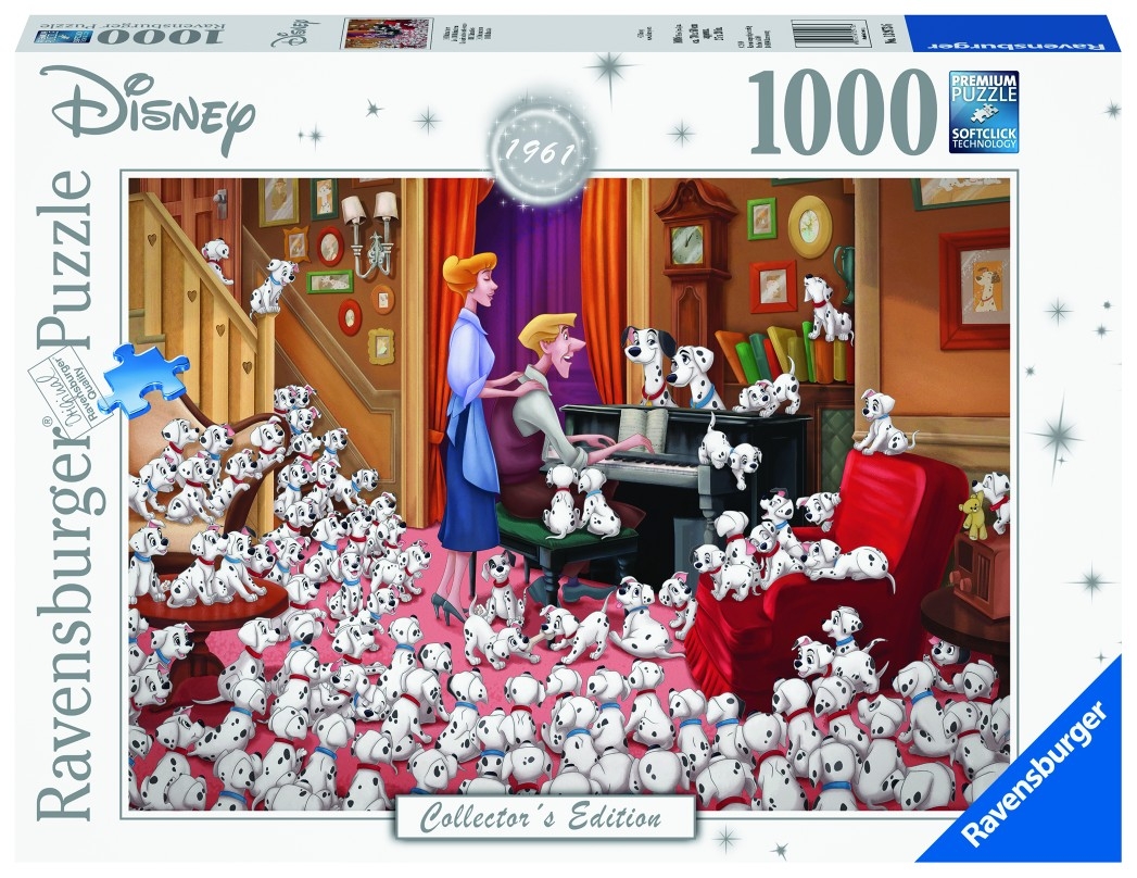 Puzzle 1000: Walt Disney. 101 Dalmatyńczyków (13973)