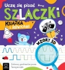 Uczę się pisać szlaczki. Książka z rowkami. Wzory 3D. Zabawy