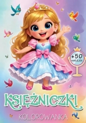 Księżniczki. Kolorowanka - Opracowanie zbiorowe