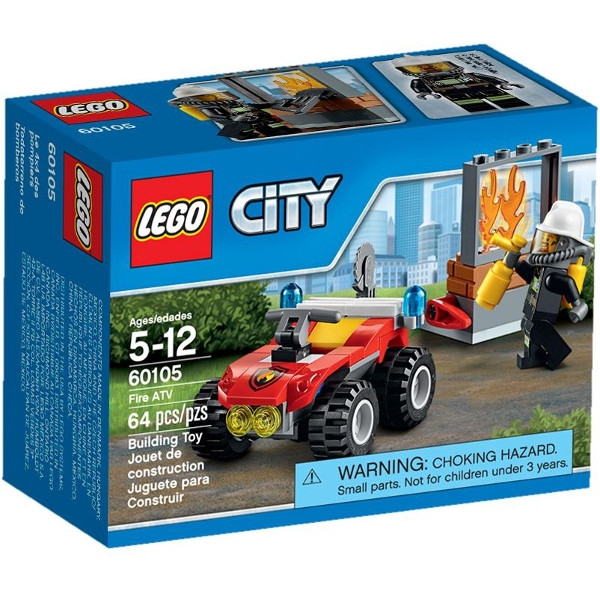 LEGO City Strażacki quad (60105)
