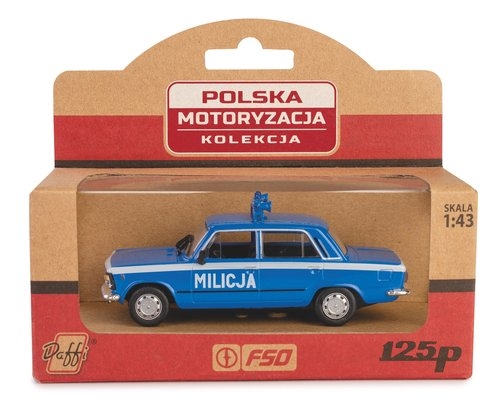 PRL FIAT 125P Milicja