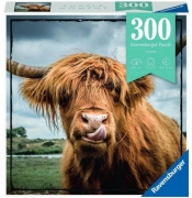 Ravensburger, Puzzle Moment 300: Szkocka krowa (132737)