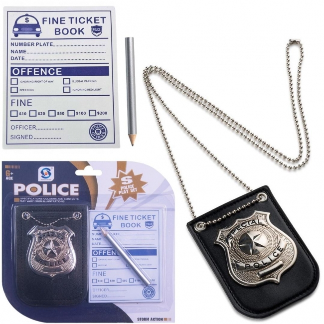 <img src='https://webimage.pl/pics/737/4/d5901353684082.jpg' style='height:440px' /> Zestaw policyjny mandat odznaka