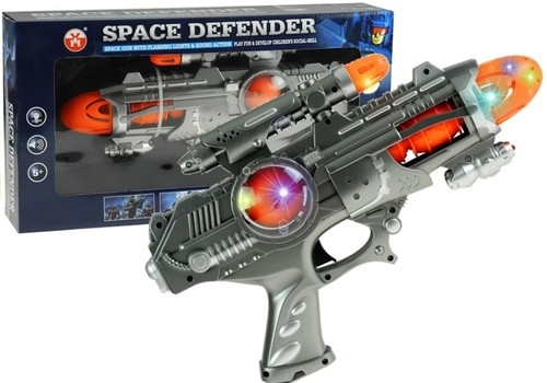 Pistolet Space Defender światło dźwięk