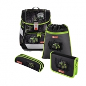 2w1 SET SZKOLNY 4 CZ. "GREEN TRACTOR"