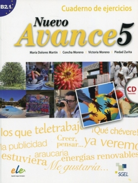 Nuevo Avance 5 Ćwiczenia + CD - Martin Maria Dolores, Moreno Concha, Moreno Victoria, Zurita Piedad