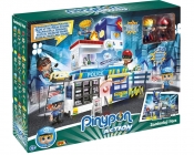 PinyPon Action - Zestaw „Komisariat” z 2 figurkami 7 cm i akcesoriami (FPP16059)