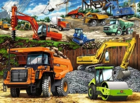 Ravensburger, Puzzle XXL 100: Pojazdy (12973)