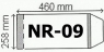 Okładka na podr B5 regulowana nr 9 (25szt) NARNIA