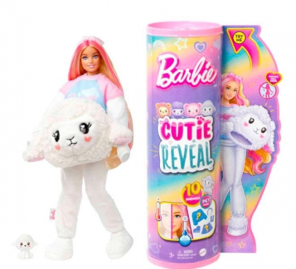 Lalka BARBIE Cutie Reveal, Owieczka (HKR02/HKR03)