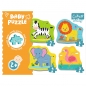 Puzzle Baby Classic 4w1: Zwierzątka na safari (36073)