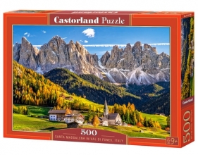 Puzzle Santa Maddalena in Val di Funes Italy 500 (B-52738)