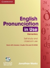 English Pronunciation in Use Elementary Book with answers + CD