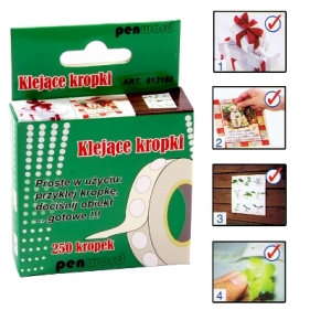 Klejące kropki średnica 10mm (MF913185-250)