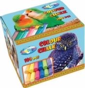 Kreda tablicowa kolorowa - 100 szt (80373)
