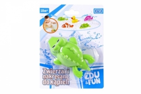 Zwierzaki nakręcane do kąpieli EDU&FUN - Krokodyl (144738)