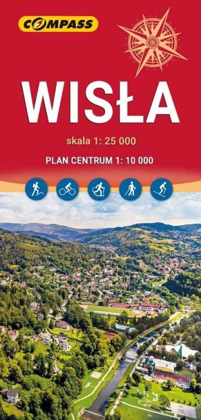 Mapa - Wisła 1:10 000