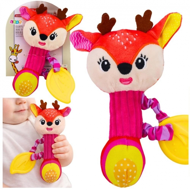 <img src='https://webimage.pl/pics/738/8/d5905991088738.jpg' style='height:440px' /> Grzechotka pluszowa z piszczałką Jelonek