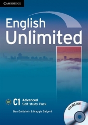 English Unlimited Advanced Self-study Pack Workbook + DVD - Ben Goldstein
