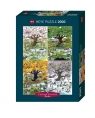 Puzzle 2000 elementów - Cztery pory roku (29873) od 12 lat