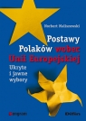 Postawy Polaków wobec Unii Europejskiej. Ukryte i jawne wybory Maliszewski Norbert