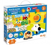 CzuCzu Duuuże puzzle z Dziurką. Wieś