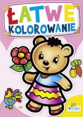 Łatwe kolorowanie. Miś - Opracowanie zbiorowe