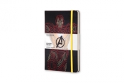 Notes Moleskine Limitowana Edycja THE AVENGERS L (13x21 cm) w linię, twarda oprawa - IRON MAN