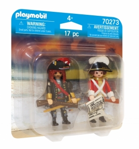 Playmobil: DuoPack - Pirat i oficer Rotrock (70273)